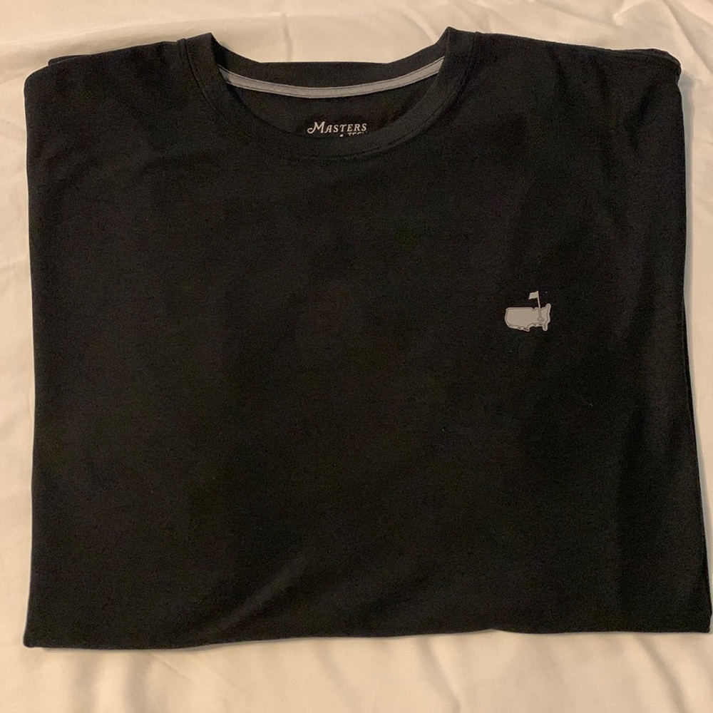 Masters Tech Black Sports Shirt